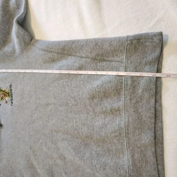 Vermont Catamounts Quarter Zip Sweatshirt Womens Size S Gray NCAA University - Picture 7 of 10